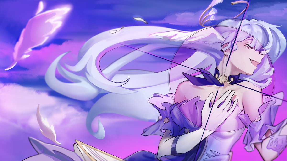 chertyag's tweet photo. — May song bring us victory

#HonkaiStarRail #Robin #FanArt https://t.co/bABscirkwN