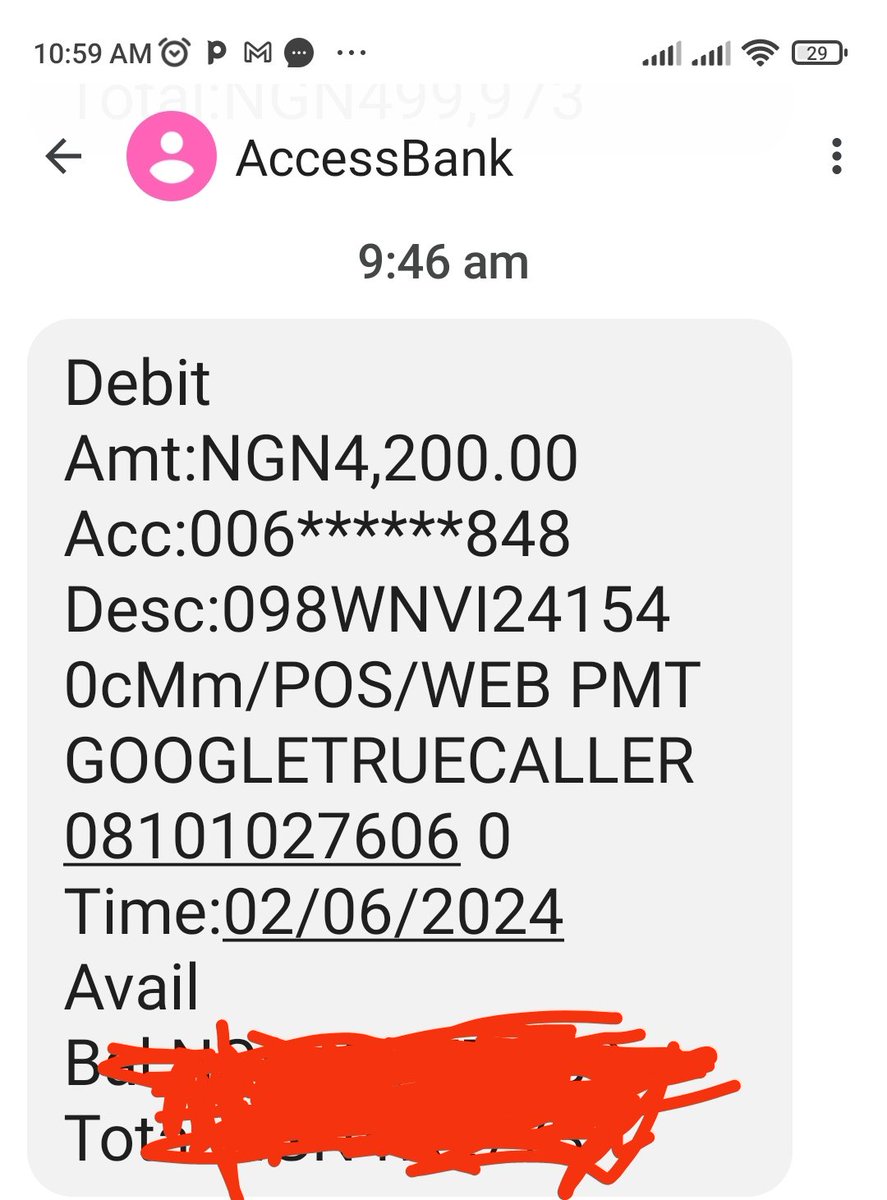femiomeiza's tweet photo. @accessbank_help Please shed light on this transaction as I did not initiate or authorize it https://t.co/TLvVMh5qqN