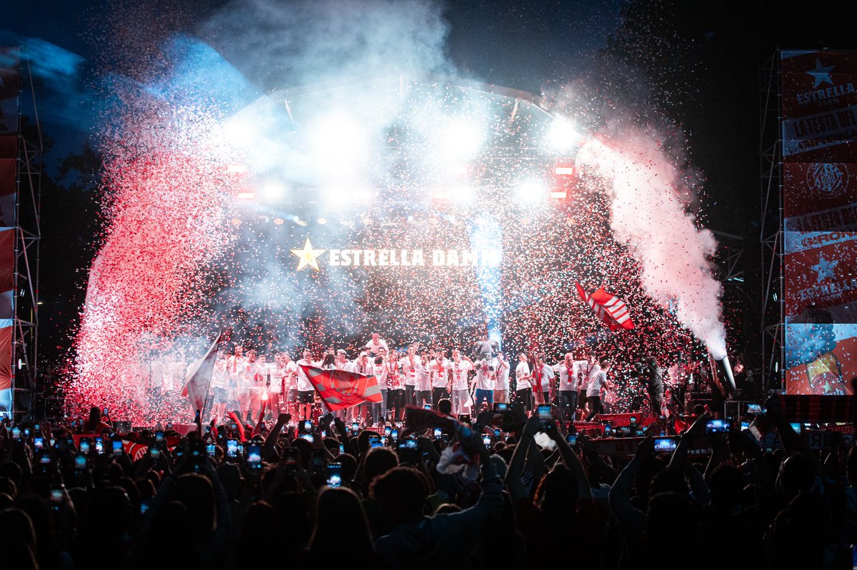 🎊 Quina nit… 🤩 #GironaTerritoriDeChampions