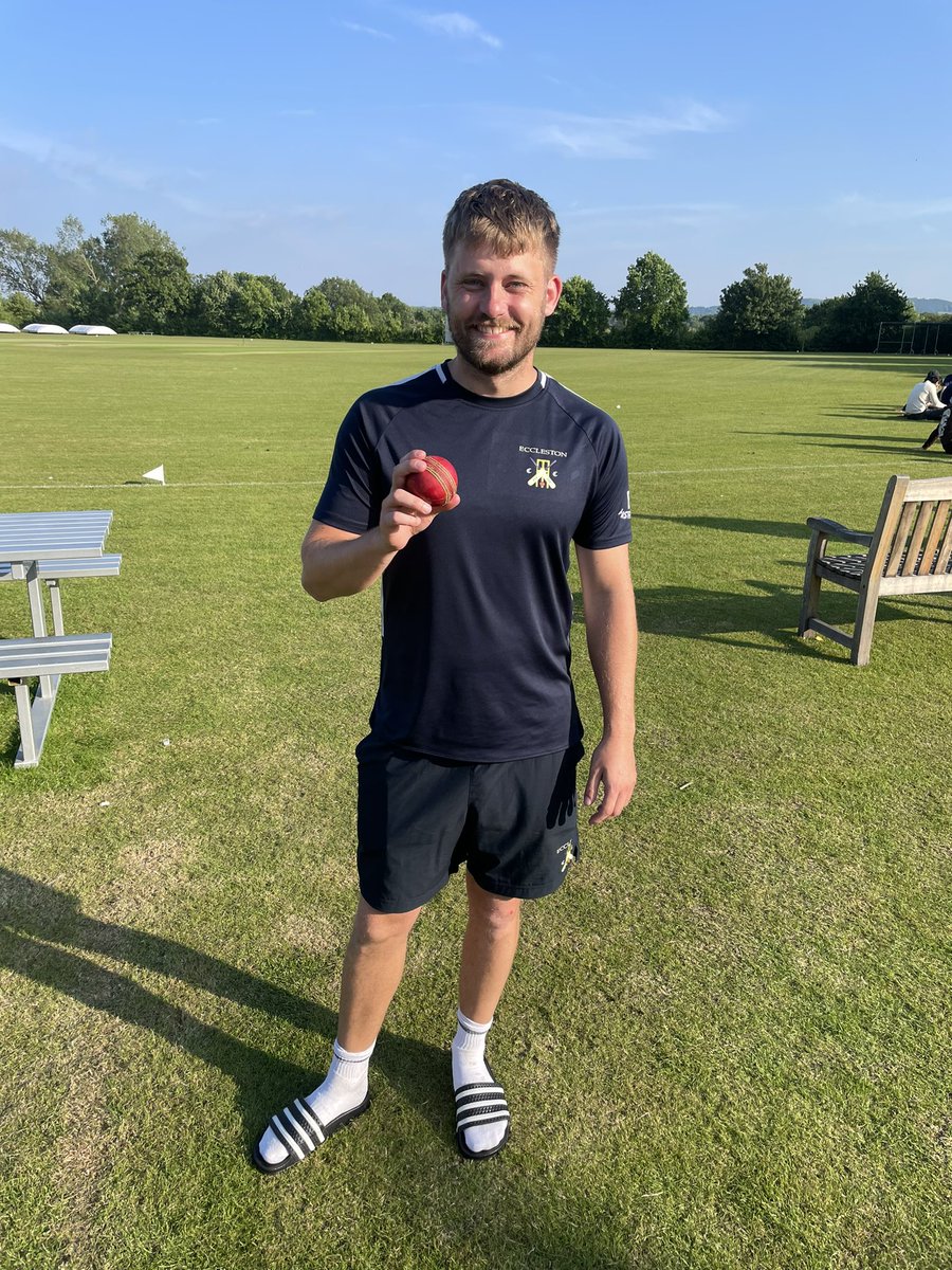1st XI get the first win of the season with key contributions from a number of players but a special mention to <a href="/Nick0r/">Nick Fowler</a> who’s 5-21 included a hat trick 🎉 👏🏻
