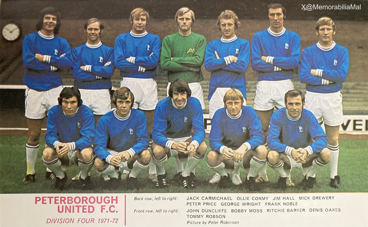 Peterborough United #PUFC #Posh 
Football League Review 1971/2