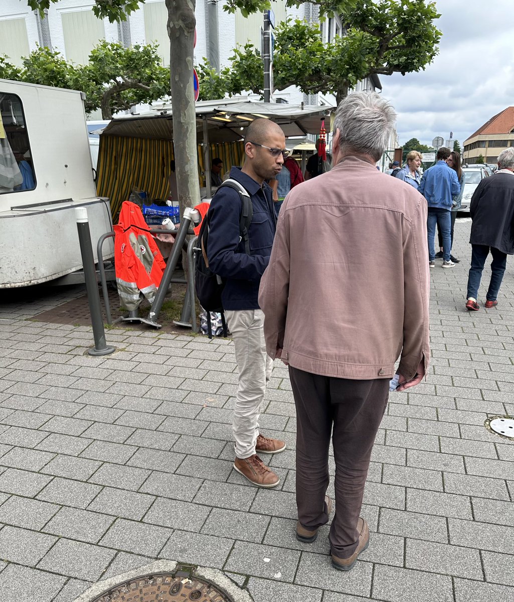 Dernier samedi de mobilisation et d’échanges au marché de #IllkirchGraffenstaden avec les partenaires de la majorité avant les #européennes2024 du 9 juin prochain 🇫🇷🇪🇺 @BesoindEurope