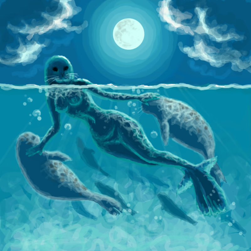 artgobs's tweet photo. Selkie by @evzadolls 
https://t.co/fiB9NEEzNB https://t.co/eZw3eKNJYO