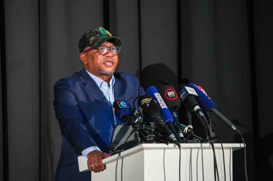 ANCYLhq's tweet photo. Today the ANC briefed members of the media on the expected elections results. The ANC will at a later stage hold an NEC meeting to conduct a deep analysis of the outcome of the #ElectionDay Results.
#ANCThanksSA https://t.co/9RC21lNNnm