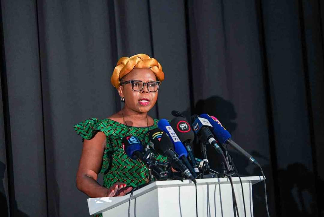 ANCYLhq's tweet photo. Today the ANC briefed members of the media on the expected elections results. The ANC will at a later stage hold an NEC meeting to conduct a deep analysis of the outcome of the #ElectionDay Results.
#ANCThanksSA https://t.co/9RC21lNNnm