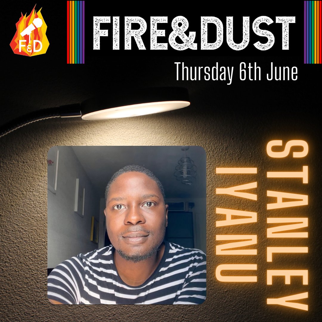 HereComesEveryone (@herecomesevery1) on Twitter photo Thursday 6th June is the next Fire&Dust #poetry gig at <a href="/LtbShowrooms/">LTB Showrooms</a> - who's joining us?
Our headline poet will be <a href="/WritesStanley/">Stanley Iyanu</a>. Open mic slots available on the night, and more event details here: buff.ly/3VrBMSp
#SpokenWord #Coventry Thursday 6th June is the next Fire&Dust #poetry gig at <a href="/LtbShowrooms/">LTB Showrooms</a> - who's joining us?
Our headline poet will be <a href="/WritesStanley/">Stanley Iyanu</a>. Open mic slots available on the night, and more event details here: buff.ly/3VrBMSp
#SpokenWord #Coventry
