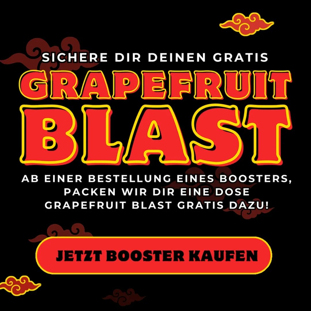 Erlebe Ninja-Power für Deine Gaming-Sessions mit unserem erfrischenden Grapefruit-Energy-Geschmack! Perfekt für epische Gaming-Marathons. Bestelle jetzt Deinen Booster und erhalte diesen fruchtigen Kick kostenlos dazu. Lass Dich von der knackigen Frische überraschen! #Angebot