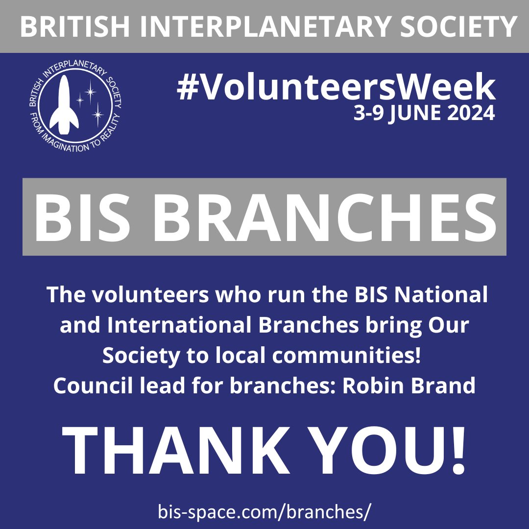 THANK YOU! to all our volunteers who lead and support our National and International #BISBranches
#VolunteersWeek #VW2024