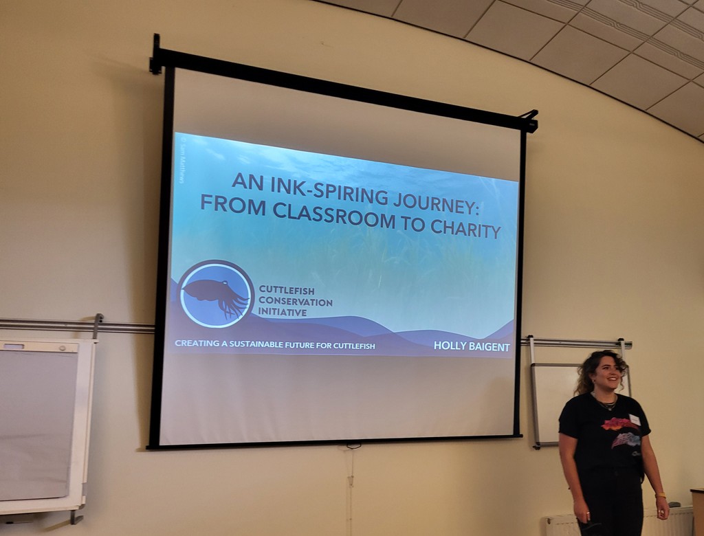 cuttle_cons's tweet image. This week, CCI Director Holly gave a fantastic presentation about CCI at #SWMF24! It was great to share our journey and current work with the conference!