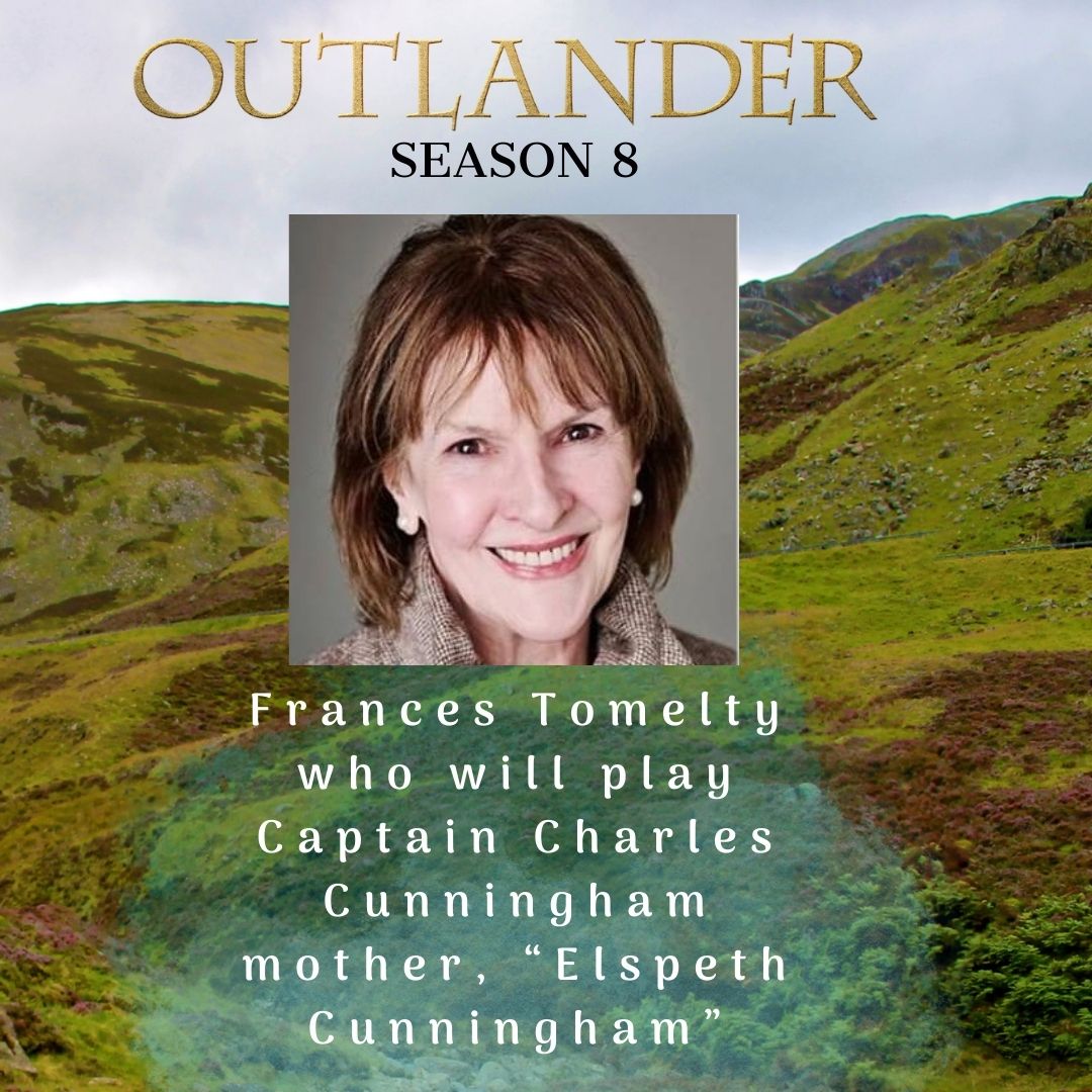 InverOutlanders's tweet photo. We love an Outlander casting announcement! Season 8 will see  Kieran Bew as Captain Charles Cunningham, Frances Tomelty as Elspeth Cunningham, and Carla Woodcock as Amaranthus Grey. Season 8 will be the final season, #OutlanderSeason8 #outlanderfinalseason @mgmplus @Writer_DG https://t.co/na6aIJe1eW
