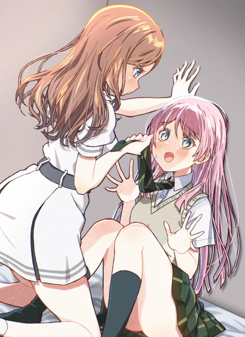 二人は仲良し #MyGO #bandoriart #バンドリ