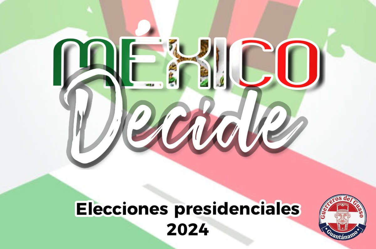 Este 2 de junio de este 2024, se realizará en todo el territorio de los Estados Unidos Mexicanos. Dichos comicios tendrán como eje central  la votación para elegir a quien ocupará la primera magistratura del país.

#GuerrerosDelGuaso #EleccionesMéxico2024 #IzquierdaLatina