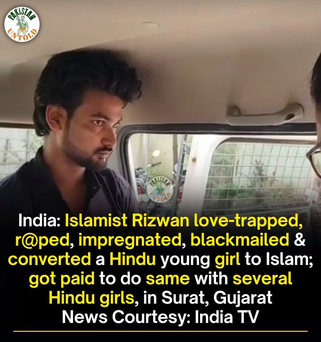 Many Hindu girls trapped, r@ped, impregnated, blackmailed & converted to Islam by Rizwan.

Womb capture of Hindu women (womb j!haad) being executed with precision and purpose.