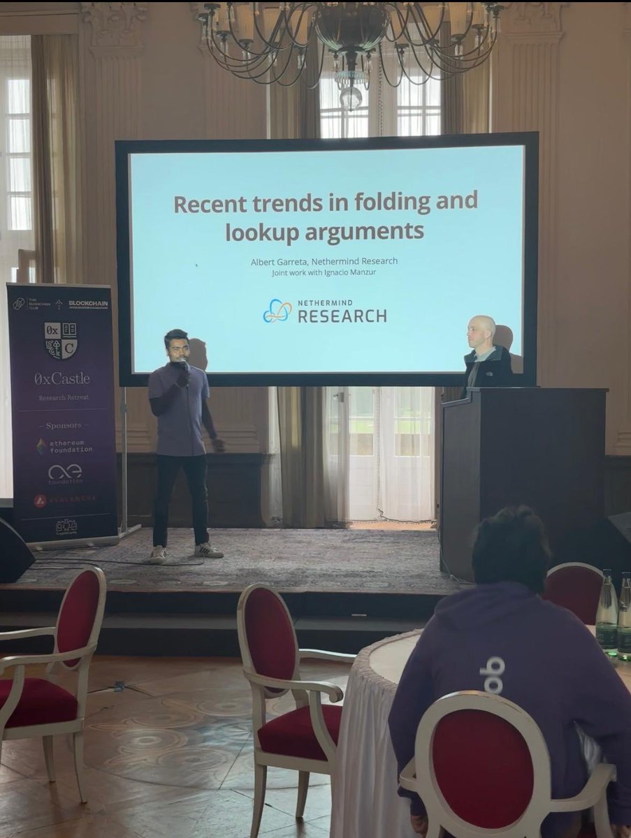 0xCastleRetreat's tweet photo. Thanks for joining us and contributing with your rich knowledge, @0xAlbertG and @nachitomanzur from @nethermind ! 📚🙏 https://t.co/beqel8TFgw