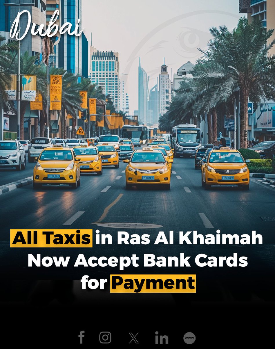 RealStartupDXB's tweet photo. The Authority has entered into an agreement with Network International, a leading payment solutions company in the Middle East, to enable electronic payments for RAKTA taxi trips, replacing the need for cash transactions.
#taxis #bankcards https://t.co/ltIQUEfK7b
