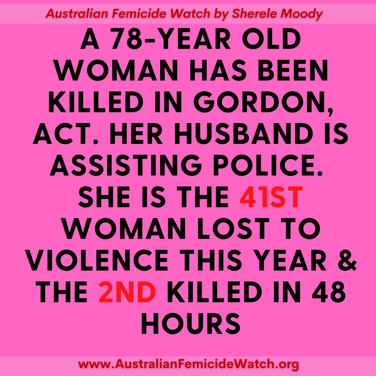 Sherele Moody (Femicide Researcher) 🌈 tweet media