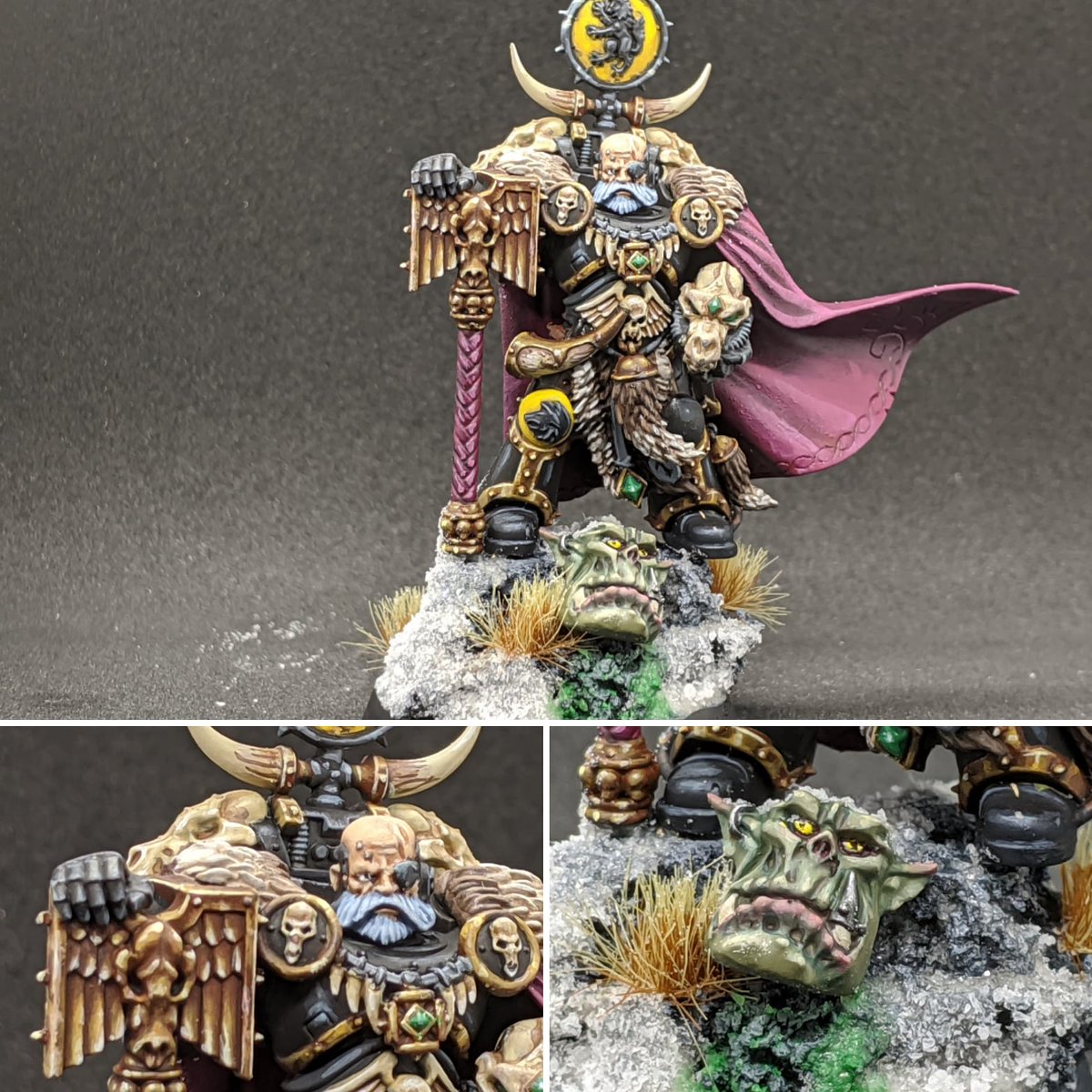 SonofAngron's tweet photo. @warhammer Gotta be Ulrik the Slayer, first time trying NMM Gold https://t.co/9Tq0CAdEw5