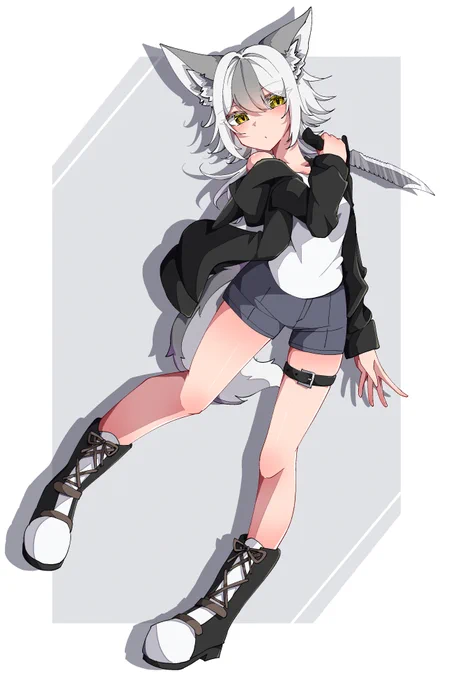 884日目ブランシュ#一日一絵 #創作 