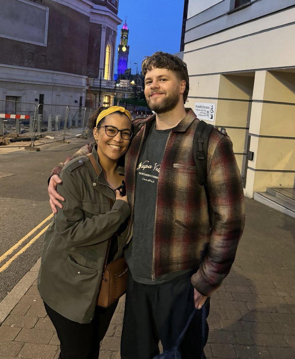 _Claire_A's tweet photo. Took The Brother to see @222aghoststory! @JayMcGuiness, thank you as always for your time. You’re a good 🥚! https://t.co/G41ZEWjSj8