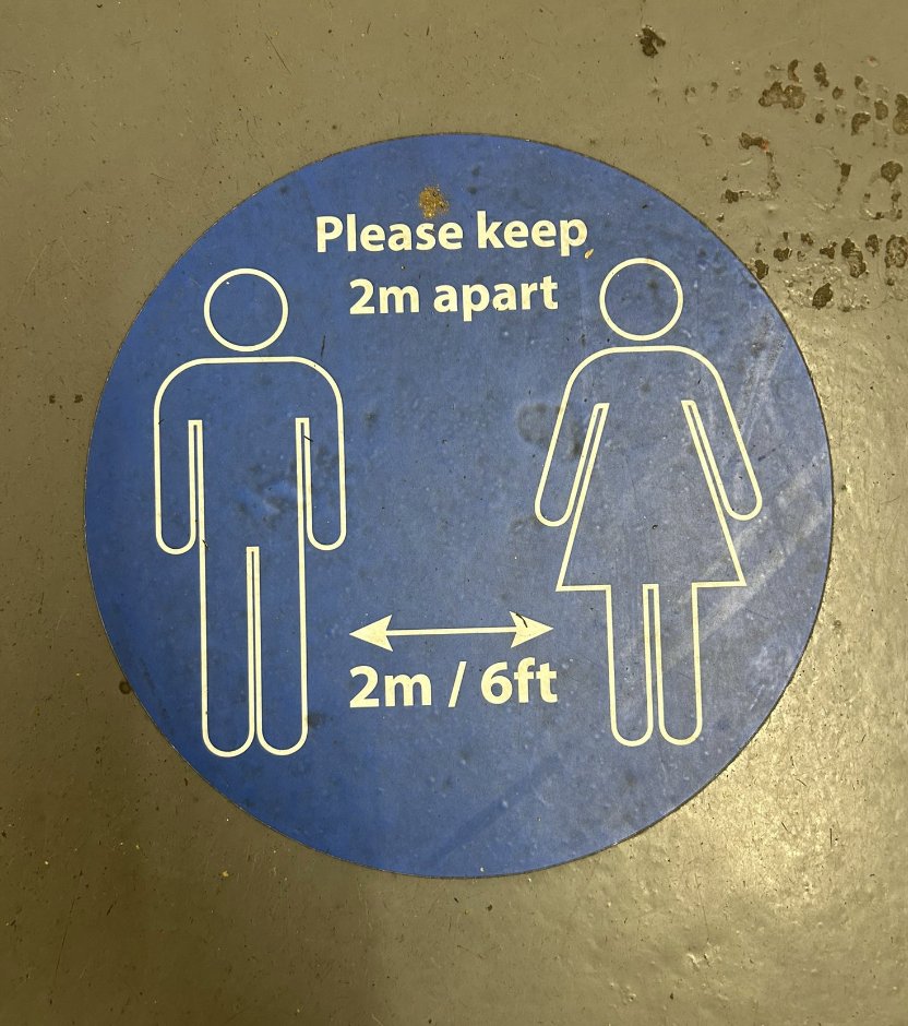 They were awfully quick in plastering the country in these dreadful signs, so what on earth is taking them so long to get rid?!