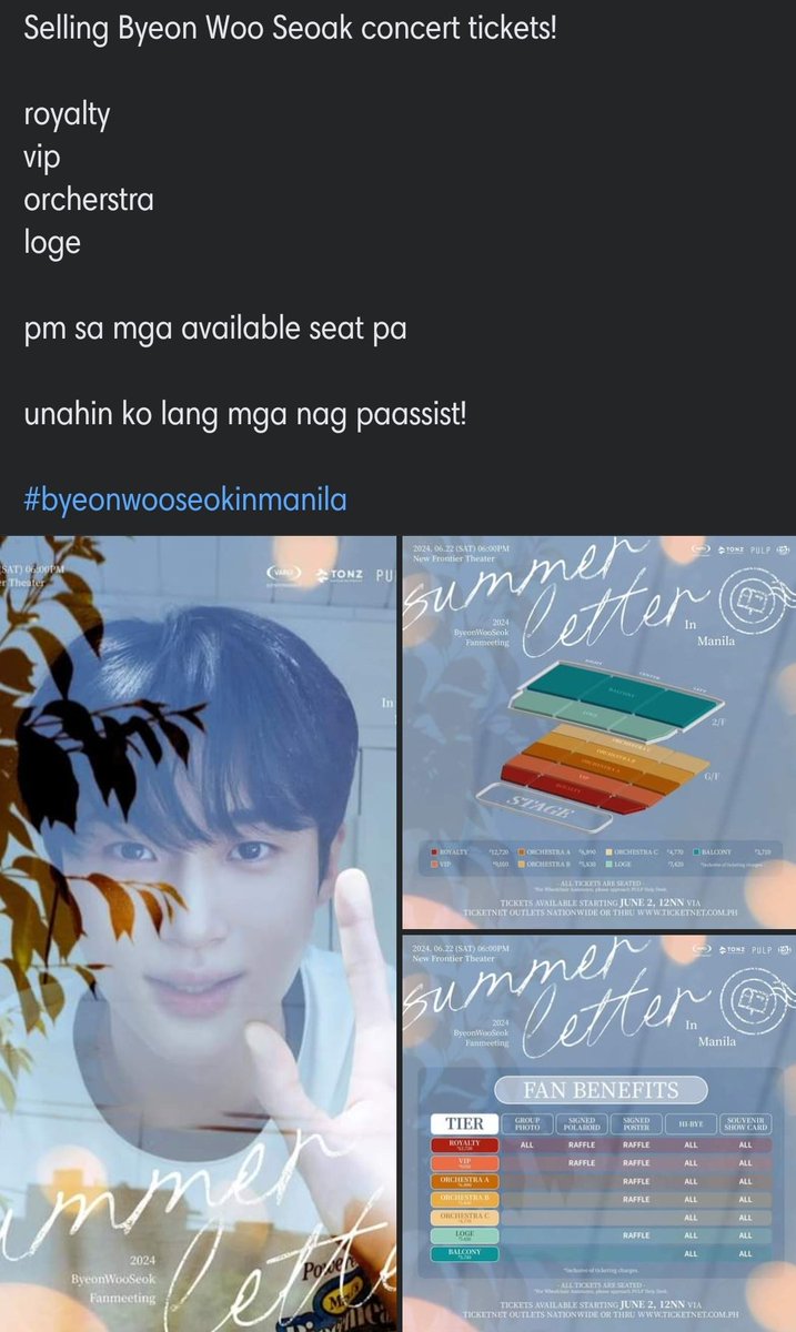 97LALISA_ERA's tweet photo. @pulpliveworld, dearest organizers. How come po may nakakalusot na mga ganito? Been refreshing for 1 hr yet still can't buy tickets po. Tapos ganito na lang po makikta namin. 😪 https://t.co/2CNJ2p6hR5