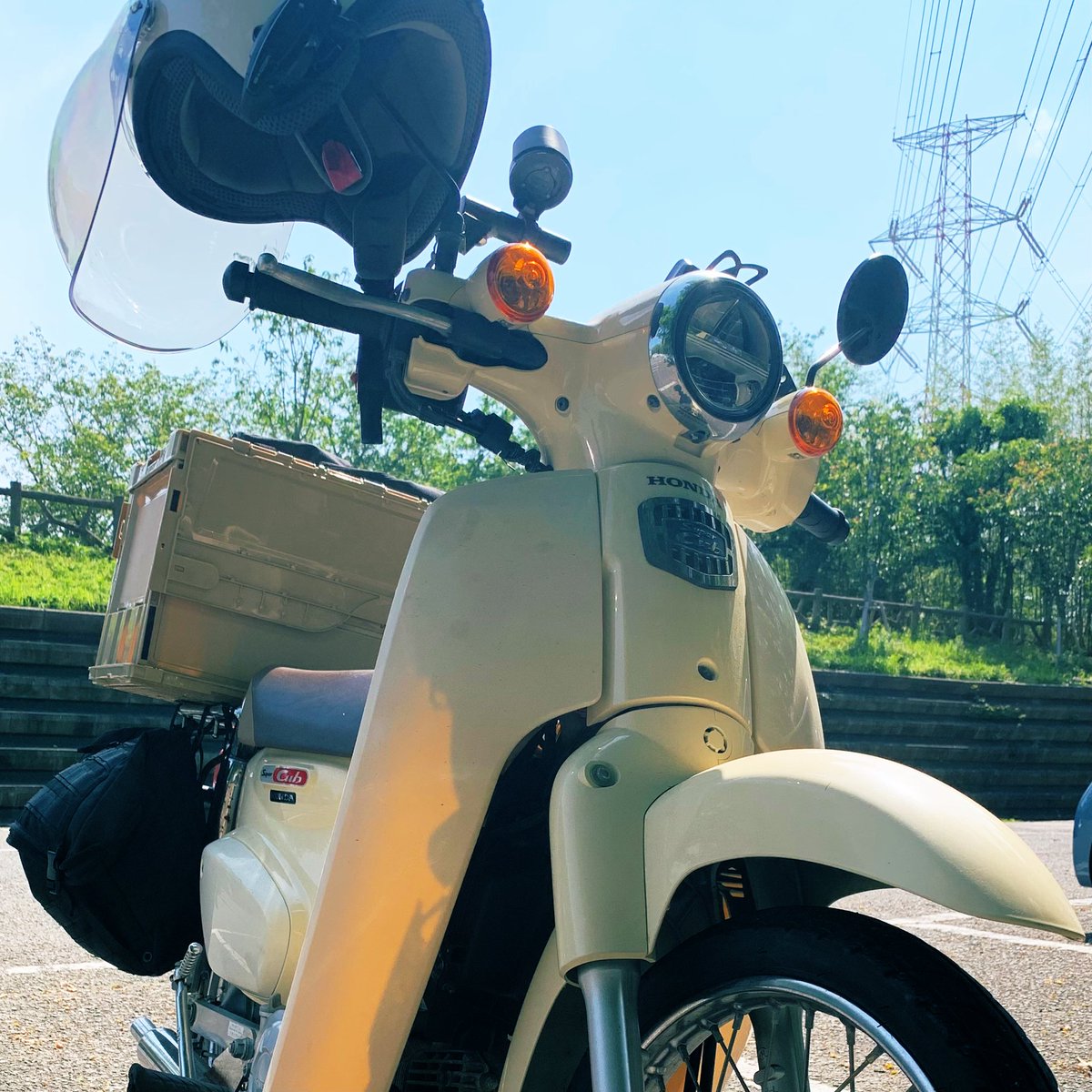 70Ki_cub's tweet photo. 海が見える公園行ってきた🛵 https://t.co/wnavrAWZWl