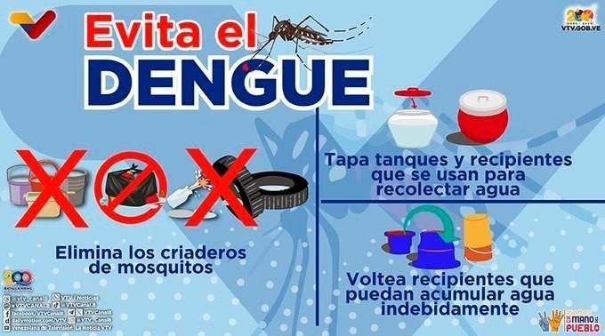 #PREVENCIÓN🦟| Para evitar la propagación del dengue, recuerda cambiar frecuentemente el agua de los bebederos de animales, floreros y tapar los recipientes con agua que tengas en casa 

#LikePaNicolás