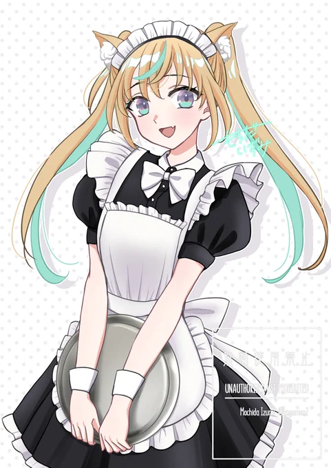 #絵柄が好きな人にフォローされたい猫耳メイドさんがお出迎えします時々メイドさん描いてるので見てもらえると嬉しい 