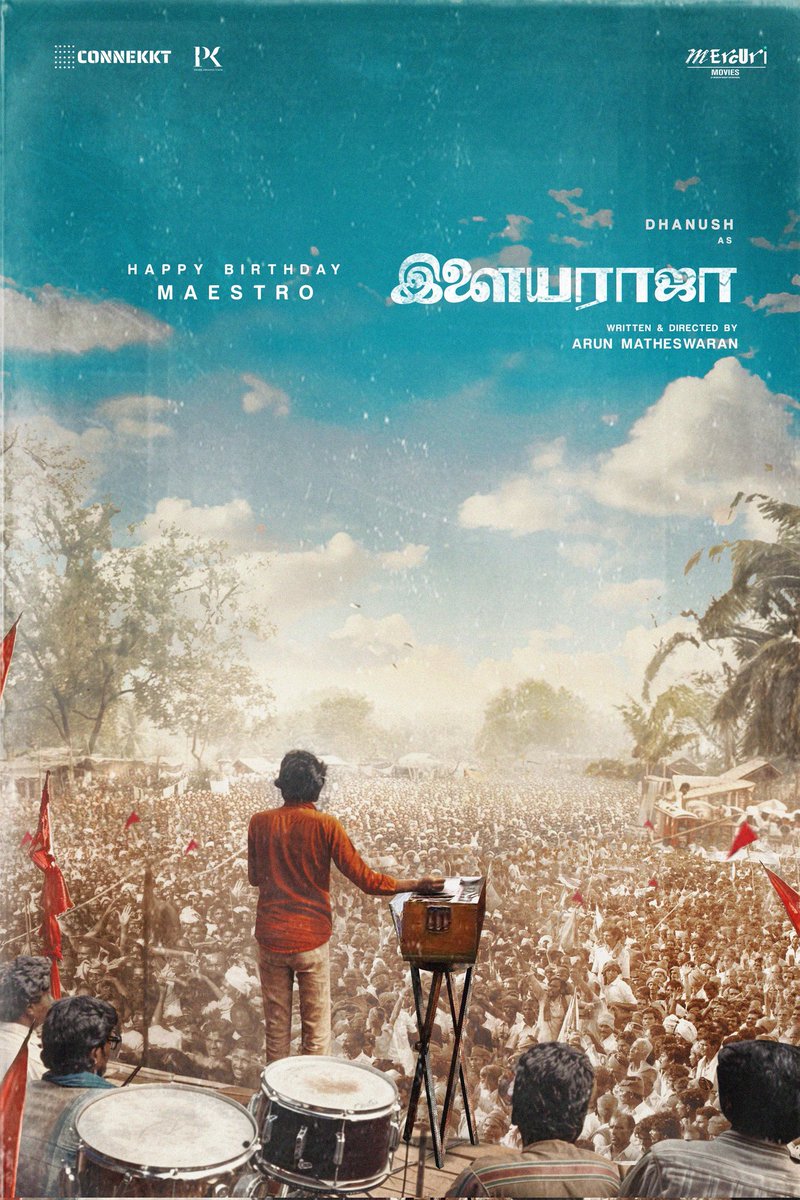 kayaldevaraj's tweet photo. Happy Birthday to the one and only music maestro #Isaignani #Ilaiyaraaja
@ilaiyaraaja @dhanushkraja #ArunMatheswaran @Connekktmedia #PKPrime @MercuriMovies #SriramBakthisaran #VarunMathur #CKPadmaKumar @ilam_parithy @imsaurabhmishra #IlaiyaraajaBiopic
@teamaimpr https://t.co/rVe0WFbD6T