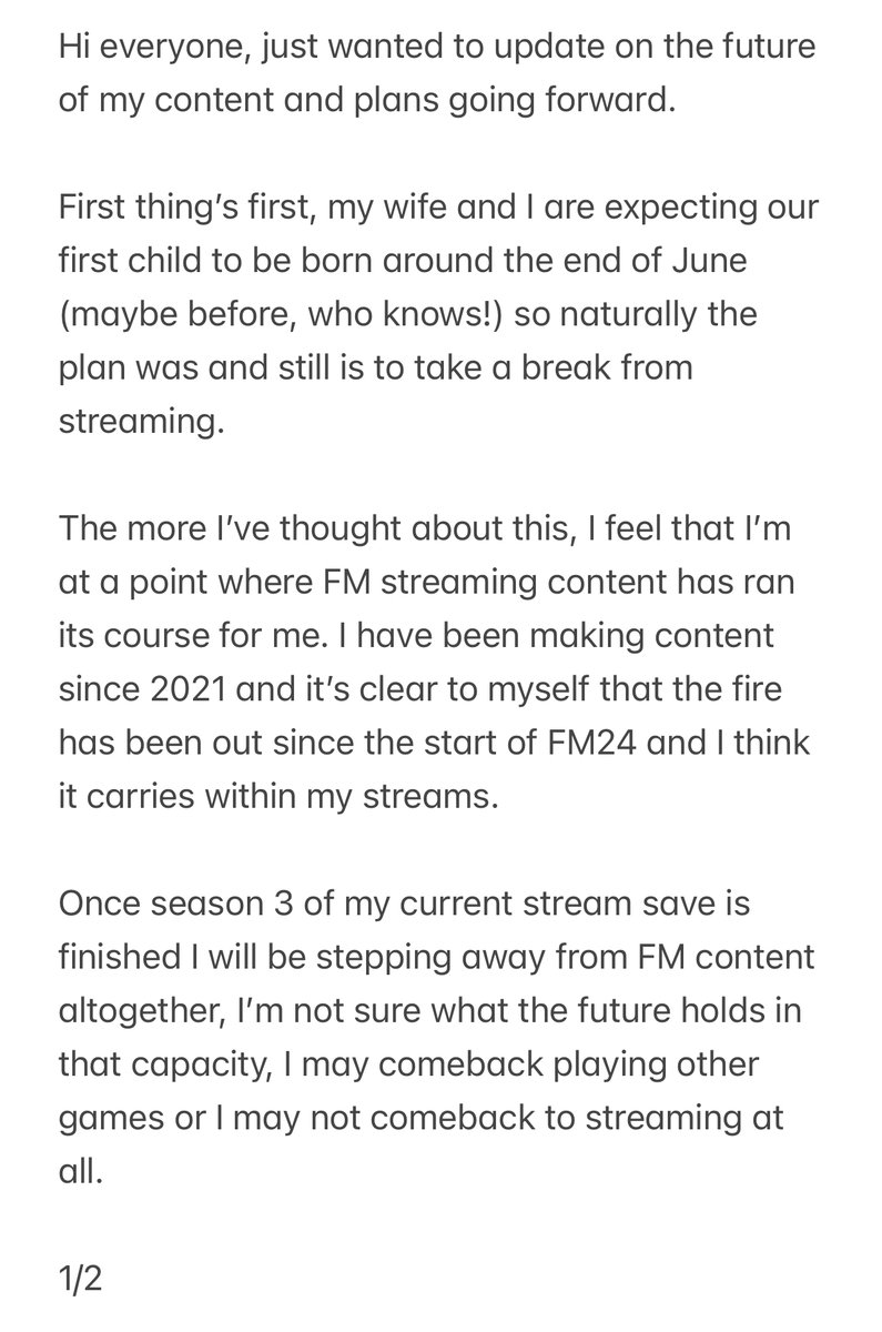 DP_FM_'s tweet photo. 🚨ANNOUNCEMENT🚨

This is in regards to the future of DPFM

#FM24 https://t.co/yX894M5KwN
