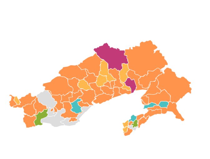 NewsAlgebraIND's tweet photo. BIG BREAKING NEWS 🚨 Saffron tsunami in Arunachal Pradesh 🔥🔥

RESULTS + TRENDS (60/60)
BJP : 46
INC : 0
OTH : 14

For the first time, Congress is not able to open account in Arunachal Pradesh. 

Modi Wave across India⚡BJP Flags everywhere in Arunachal 

Even in Sikkim, Congress is 0. No hopes from Andhra also. It can win single digit seats in Odisha assembly.