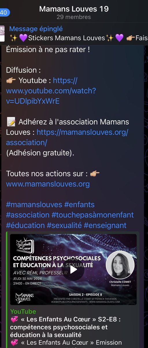 EuroParentalNet's tweet photo. Encore Éducation sexualité à l’école au travers prisme factieux des Mamans Louves et du professeur de musique Rémi (secondaire @AcAixMarseille p-ê Martigues) ex #AntiMasques comme souvent ces antitoux sont restés branchés sur l’espace temps #Covidiots 2020/2021 là Farida Beghou! https://t.co/dNSMTYK7G1