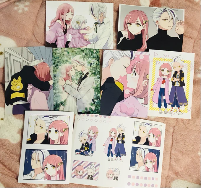 もなこさんのカキタロちゃんプリントさせていただきました💜🩷手元に推しカプがあるこのhappy...
シールはぷらぷらに貼りましたおはようからおやすみまでカキタロ 