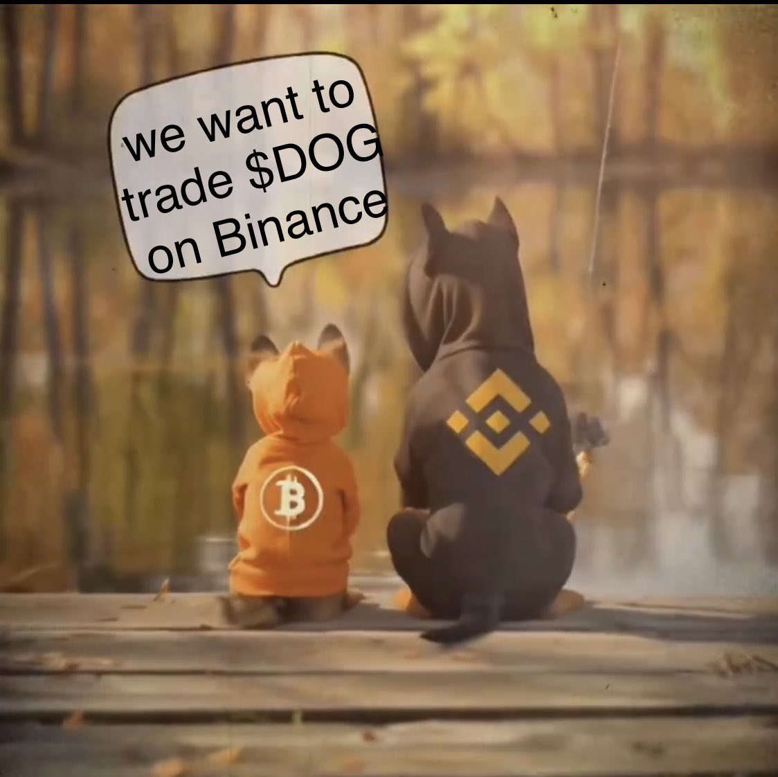 Like & Repost if you want @binance to list $DOG 🚀🌕