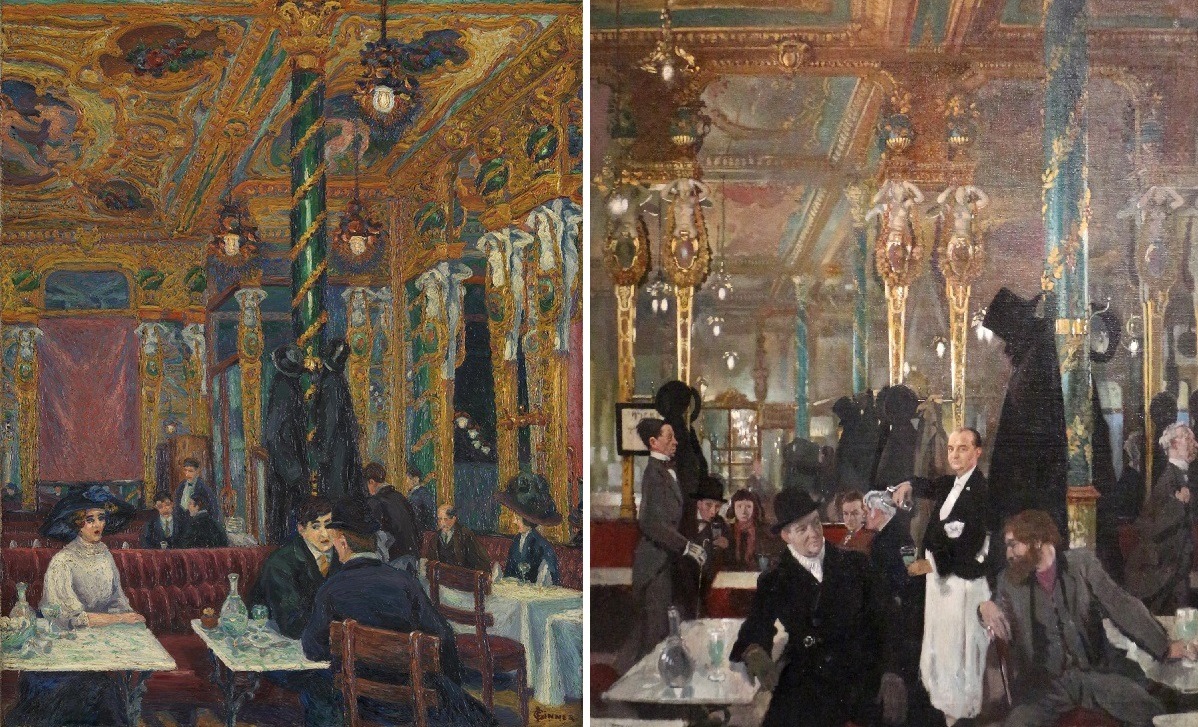 JuananUrkijo's tweet photo. #CharlesGinner 🇫🇷
The Café Royal (1911 y 1912) #Vanguardismo #ModernismoInglés https://t.co/AA7z5tDcxm