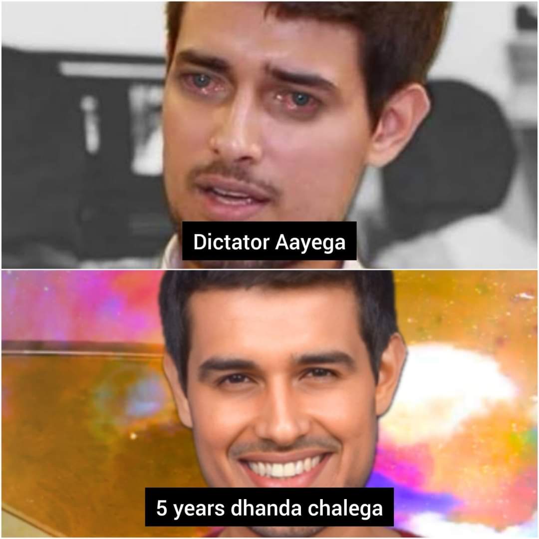 DivNaredi's tweet photo. @dhruv_rathee hope ur alive 🫡🫣 &amp; did not commit suiiciide after thy #ExitPolls ...
No tatti on #Twitter today thus worried 😢 https://t.co/7kN9C6bb3s