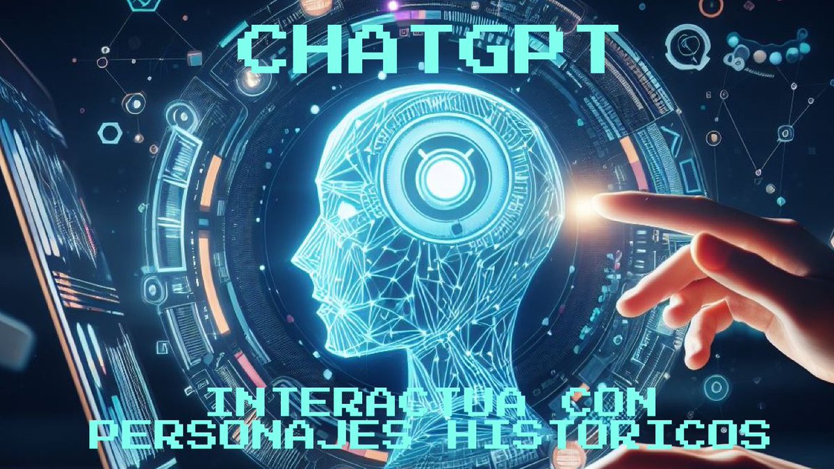 josecodetech's tweet photo. 🎥Te invito a explorar el pasado y aprender de los grandes de la historia con ayuda de ChatGPT. En este video, te mostraré cómo indicar a ChatGPT que asuma el rol de personajes históricos como Henry Ford y Albert Einstein, https://t.co/qVH1T4XAQt #didactico #hablacon https://t.co/wvSgrXypWf