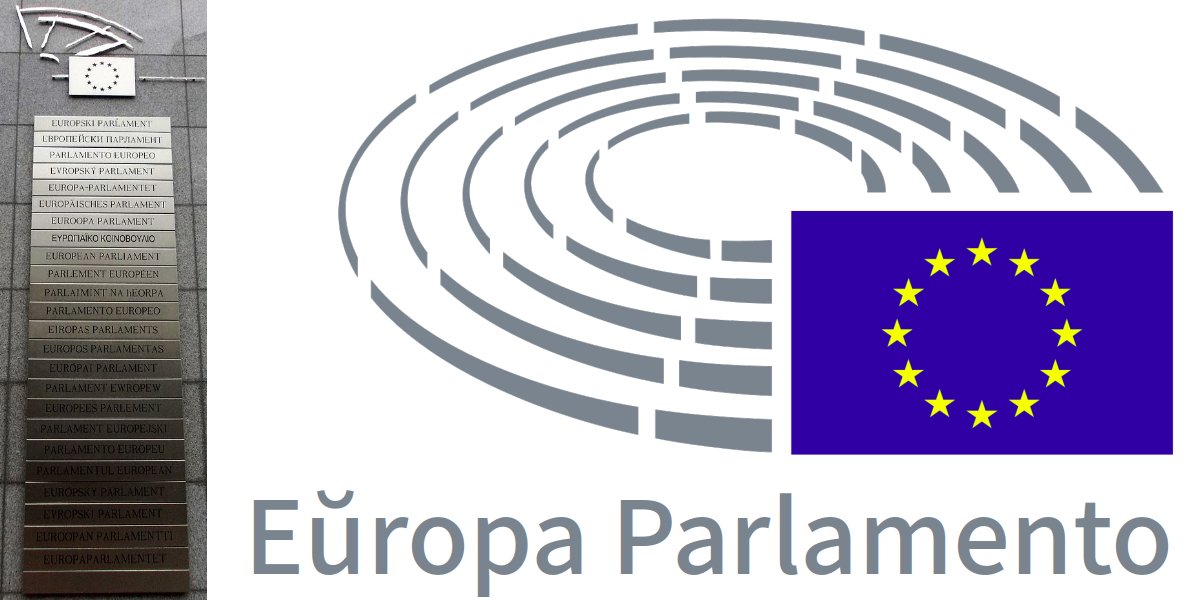 EsperantoEDE's tweet photo. #Europeennes2024 
Dimanche prochain, le #9juin faisons entrer l’espéranto langue commune au Parlement européen en complément de nos #langues nationales. https://t.co/PPGzAKytVr