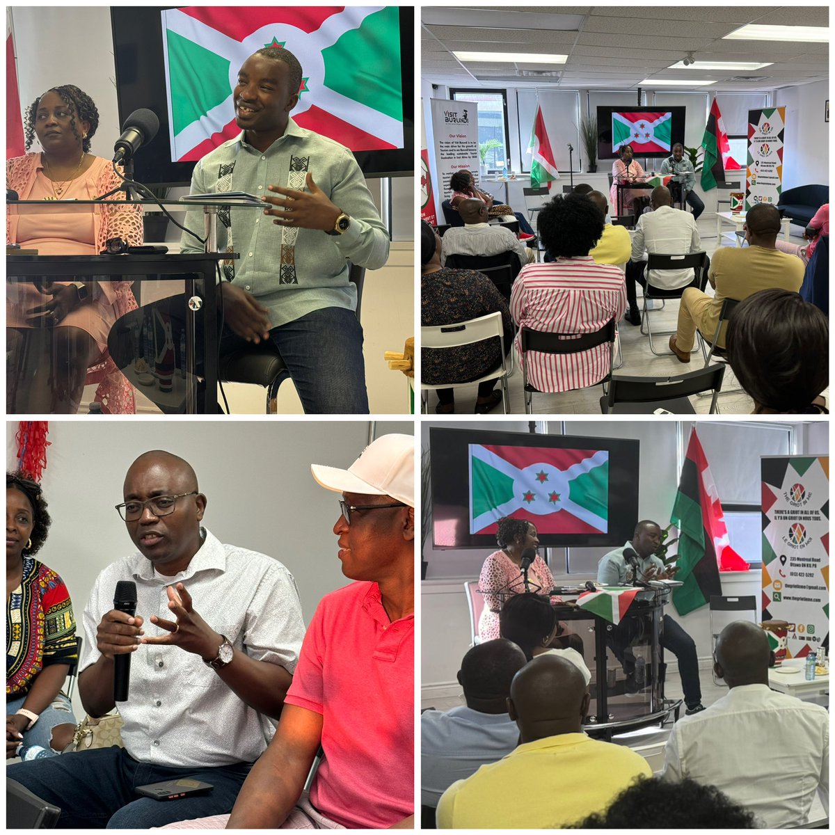 FabsVision's tweet photo. 🇨🇦 Thank you Ottawa. Ndashimiye cane Abarundi baba Diaspora bari muri Ottawa twabaye kumwe mubiganiro vy’iterambere ry’Uburundi. Si inkeka Diaspora y’Uburundi irashoboye. Turengere ibidutandukanya, twunge ubumwe twubake Uburundi. 

God bless Burundi 🇧🇮 https://t.co/znsxo6yyzn
