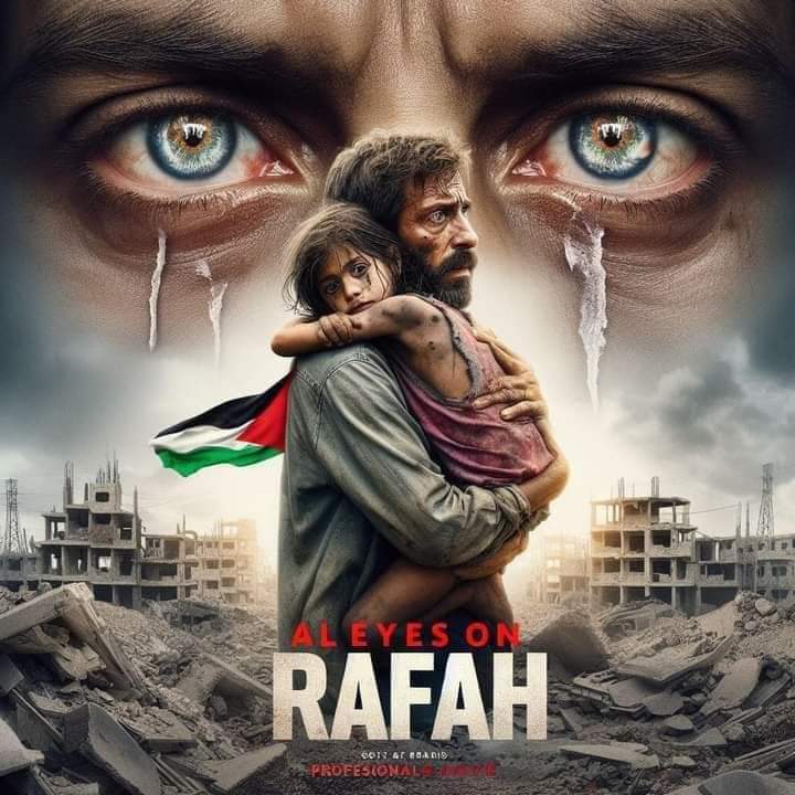 AlEhtisham's tweet photo. #alleyesonrafah https://t.co/3yfzymMMvk