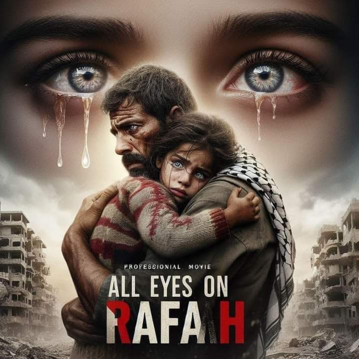 AlEhtisham's tweet photo. #alleyesonrafah https://t.co/RH4qcQPdtS