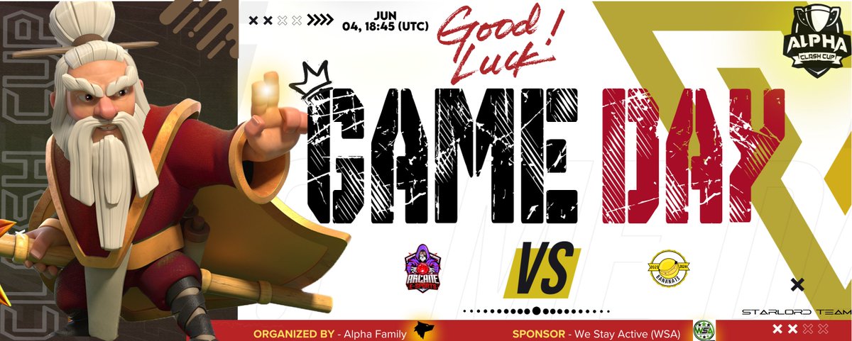 Clash_Arcane's tweet photo. @AlphaFamily2021 
Alpha Clash Cup Match on 4th June! Stay Tuned💫

#ClashOfClans #esport #tourney #th16 #LeagueMatches https://t.co/20SLLeUtqz