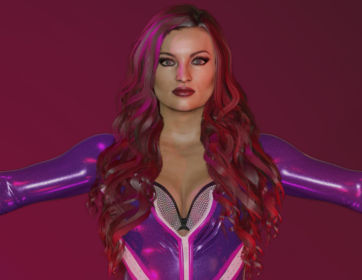 Maria Kanellis !💗💕💋 #WWE2K24, image size:1200x929