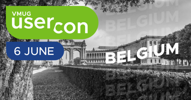 Belgian VMUG UserCon 2024 (June 06) bit.ly/3VnoupT