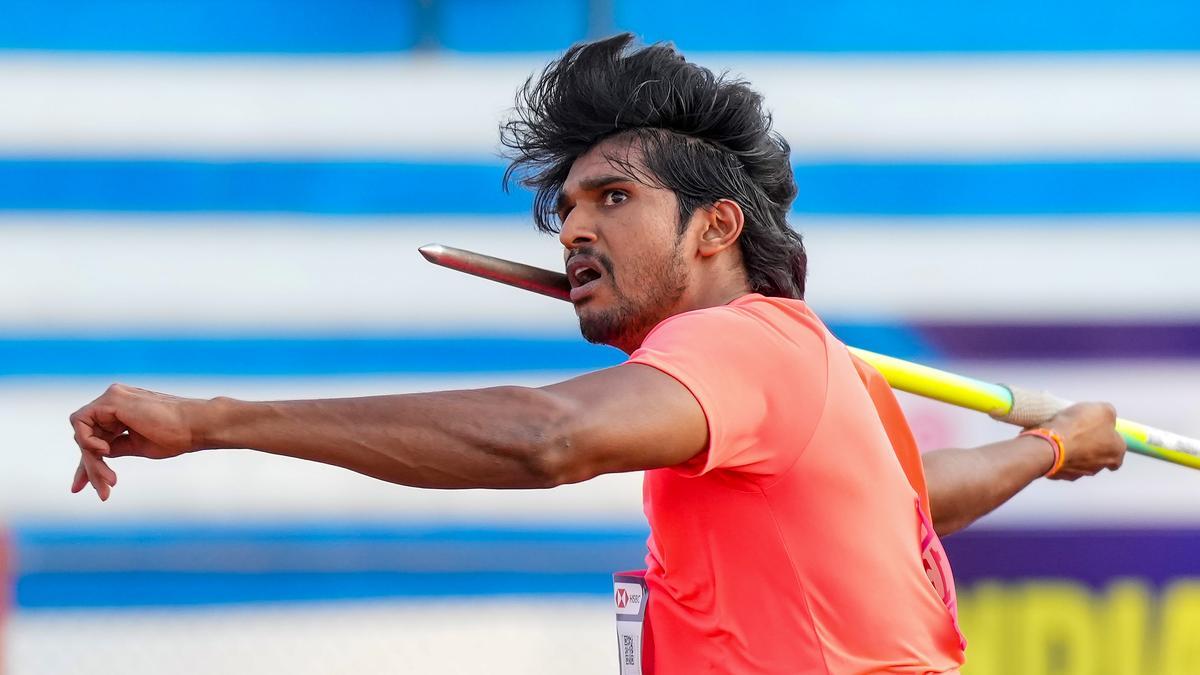 EvaVijay's tweet photo. India's #DPManu claimed the gold medal in the men's #javelin throw event at the #TaiwanOpen2024 in Taipei with a throw of 81.58m on Saturday.
#DPManu https://t.co/28VFa8E3VE