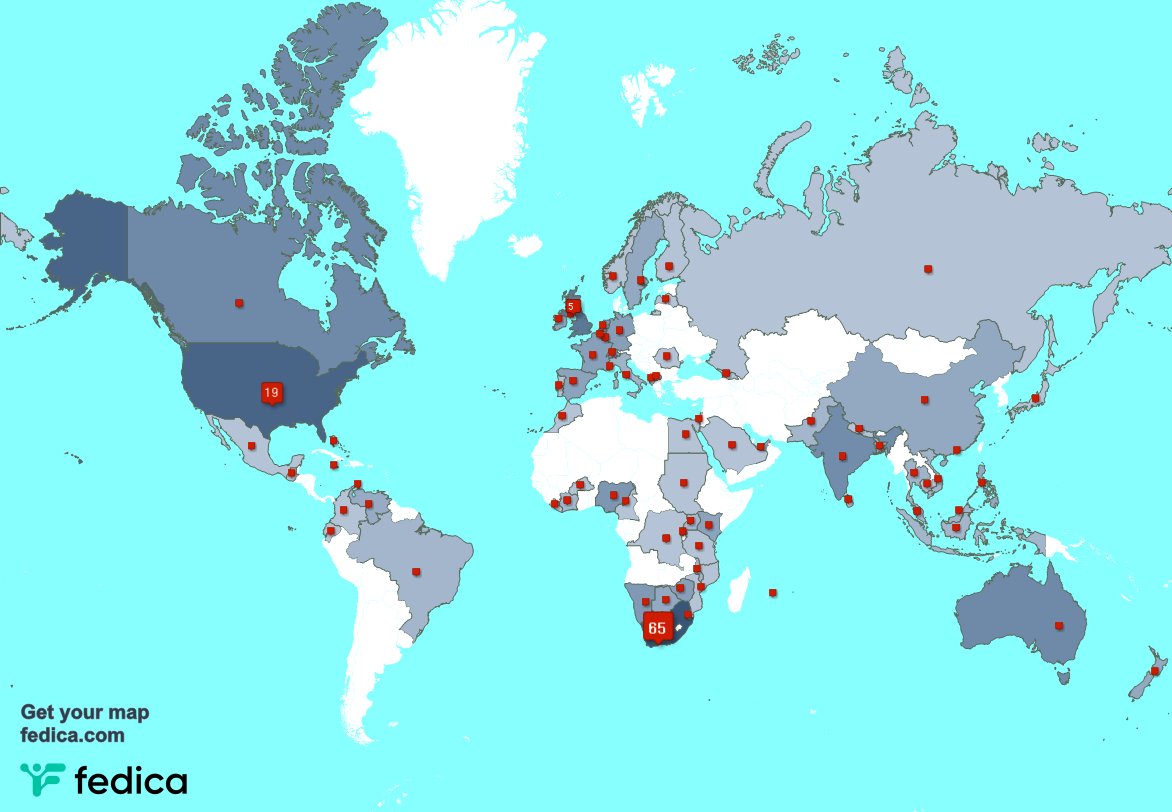 Special thank you to my 3 new followers from USA, and more last week. fedica.com/!Imthedrugexpe…