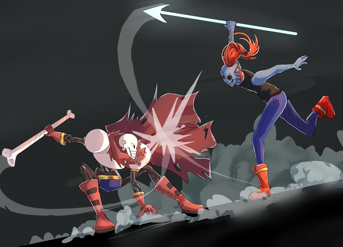 JayzePickles's tweet photo. Sparring partners!
#undertale #undertaleFanart #papyrus #undyne https://t.co/O7bdwQjx7C
