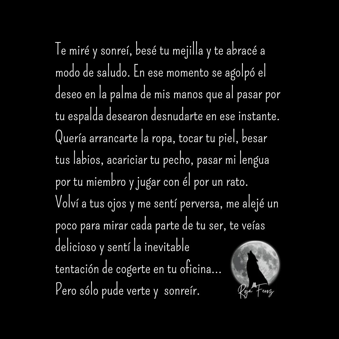 RojaFeroz's tweet photo. #Delicioso #Tentación #Sonreír #Inevitable #Miembro #Jugar #Perversa #Arrancarte #Deseo #Acariciar #Besar #Desnudar #RojaFeroz #CaperucitaRoja #CuentosCortos #CuentosParaAdultos #CuentosEróticos #CuentoErótico https://t.co/fgEyTq8gCG