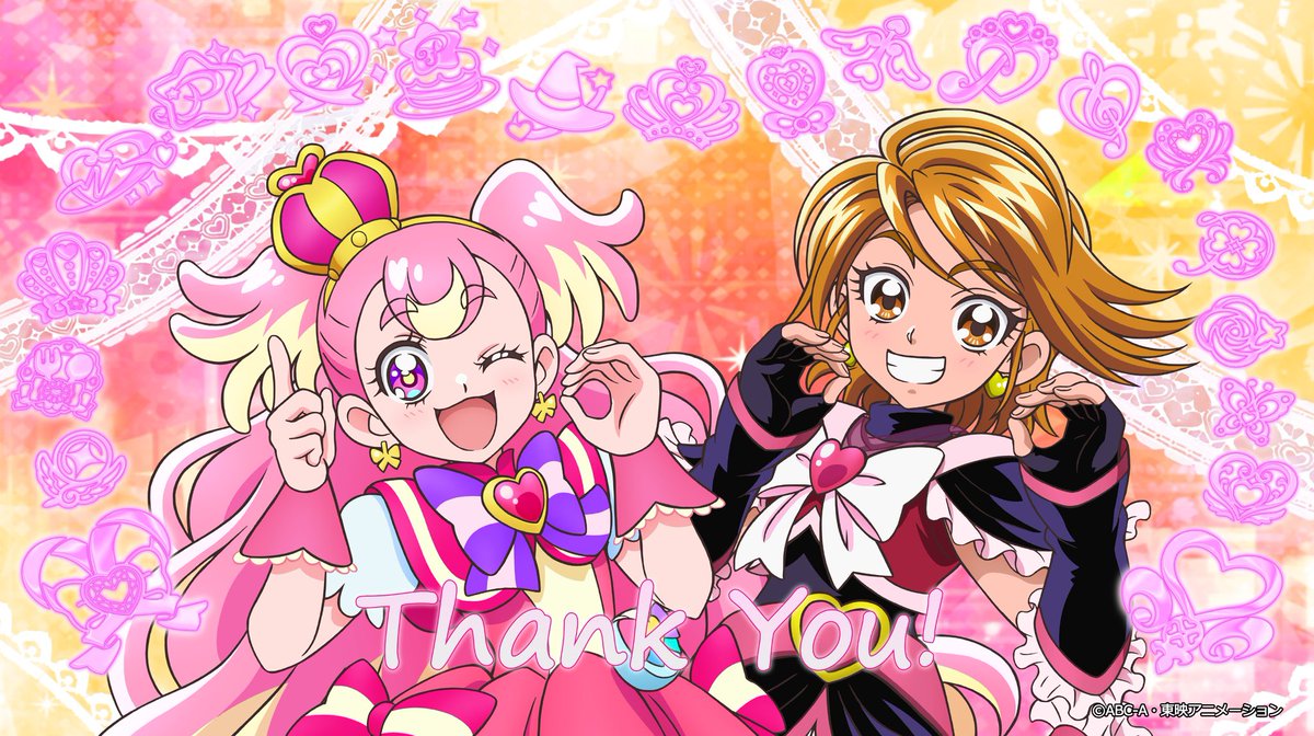 winxclubpretty's tweet photo. This episode's end card
#Precure #PrettyCure #2024 #Precure2024 #PrettyCure2024 #WonderfulPrecure #Wonderful #WonderfulPrettyCure #FutariWaPrecure #FutariWaPrettyCure #FutariWa #AllStars #PrecureAllStars #PrettyCureAllStars #PinkCure #Cure #CureWonderful #CureBlack #Episode1000 https://t.co/19AOFDgm46