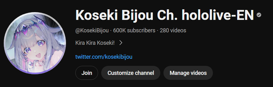 Koseki Bijou🗿holoEN tweet media
